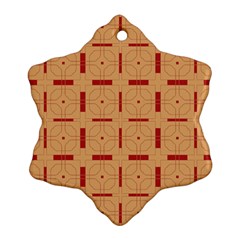 Tangra Snowflake Ornament (two Sides) by deformigo