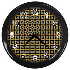 Mesori Wall Clock (black) by deformigo