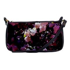 Purple Snowballs Shoulder Clutch Bag by okhismakingart