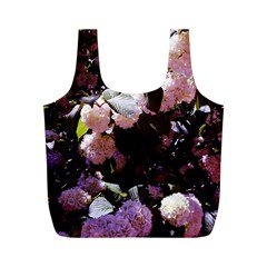 Purple Snowballs Full Print Recycle Bag (m)