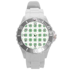 Reign Of Nature Round Plastic Sport Watch (l) by deformigo