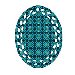 Rincon Oval Filigree Ornament (two Sides) by deformigo