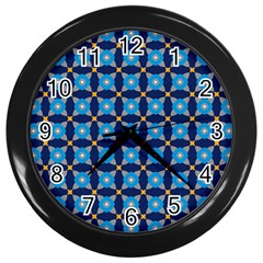 Nevis Wall Clock (black)