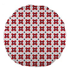 Farinoli Large 18  Premium Flano Round Cushions by deformigo