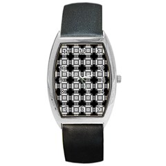 Saba Barrel Style Metal Watch