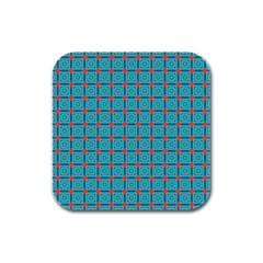 Celerina Rubber Square Coaster (4 pack) 