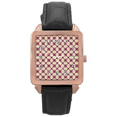 Montefrio Rose Gold Leather Watch  by deformigo