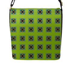 Lemona Flap Closure Messenger Bag (l) by deformigo