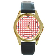 Stargazer Round Gold Metal Watch