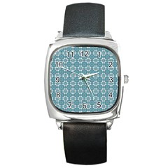 Ningaloo Square Metal Watch by deformigo