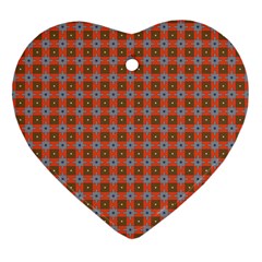 Persia Heart Ornament (two Sides) by deformigo