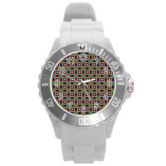 Navasota Round Plastic Sport Watch (l)