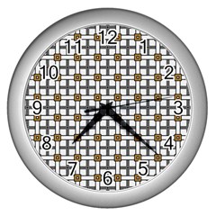 William Fairwell Wall Clock (silver) by deformigo