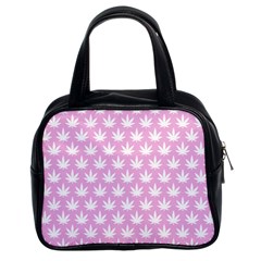 Kawaii Cannabis  Classic Handbag (two Sides)