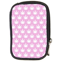 Kawaii Cannabis  Compact Camera Leather Case