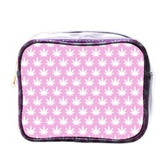 Kawaii Cannabis  Mini Toiletries Bag (one Side)