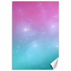 Pastel Goth Galaxy  Canvas 12  x 18 