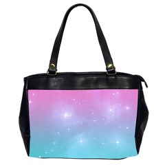 Pastel Goth Galaxy  Oversize Office Handbag (2 Sides)