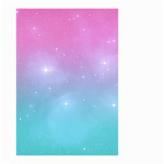 Pastel Goth Galaxy  Small Garden Flag (two Sides) by thethiiird