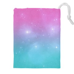 Pastel Goth Galaxy  Drawstring Pouch (4XL)