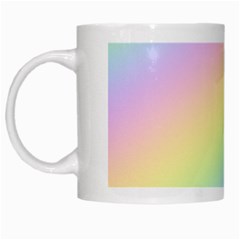 Pastel Goth Rainbow  White Mugs by thethiiird