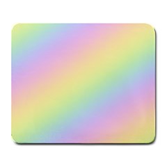 Pastel Goth Rainbow  Large Mousepads by thethiiird