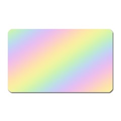 Pastel Goth Rainbow  Magnet (rectangular) by thethiiird