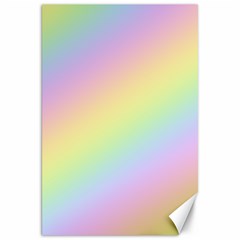 Pastel Goth Rainbow  Canvas 20  X 30  by thethiiird