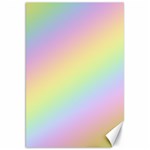 Pastel Goth Rainbow  Canvas 20  x 30  19.62 x28.9  Canvas - 1