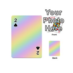 Pastel Goth Rainbow  Playing Cards 54 Designs (mini) by thethiiird