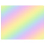 Pastel Goth Rainbow  Double Sided Flano Blanket (Medium)  60 x50  Blanket Front