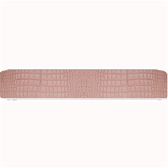 Pink Alligator Print Small Bar Mats by LoolyElzayat