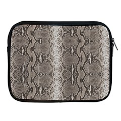 Python Snakeskin Print Apple Ipad 2/3/4 Zipper Cases by LoolyElzayat