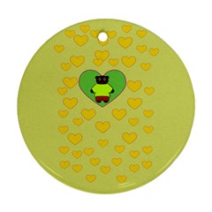 Home Of The Cartoon Bears Ornament (round) by pepitasart