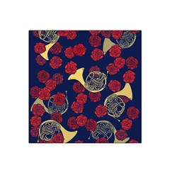 Roses French Horn  Satin Bandana Scarf by BubbSnugg