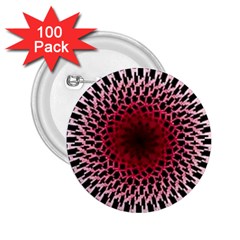 Gradient Spirograph 2 25  Buttons (100 Pack) 