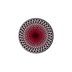 Gradient Spirograph Golf Ball Marker (10 Pack) by JayneandApollo