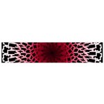 Gradient Spirograph Small Flano Scarf Back