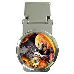 Combat76 Go Time Money Clip With Watch