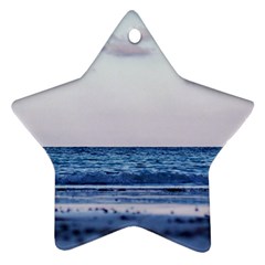 Pink Ocean Hues Star Ornament (two Sides) by TheLazyPineapple