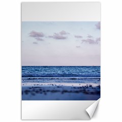 Pink Ocean Hues Canvas 24  X 36  by TheLazyPineapple