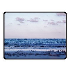 Pink Ocean Hues Double Sided Fleece Blanket (small)  by TheLazyPineapple