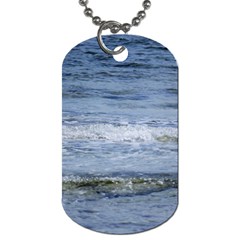Typical Ocean Day Dog Tag (one Side) by TheLazyPineapple
