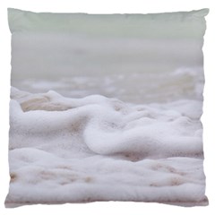 Ocean Seafoam Large Cushion Case (one Side) by TheLazyPineapple