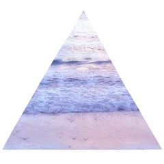 Pink Ocean Dreams Wooden Puzzle Triangle by TheLazyPineapple