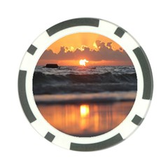 Ocean Sunrise Poker Chip Card Guard (10 Pack) by TheLazyPineapple