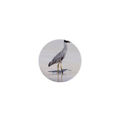 Beach Heron Bird 1  Mini Buttons by TheLazyPineapple