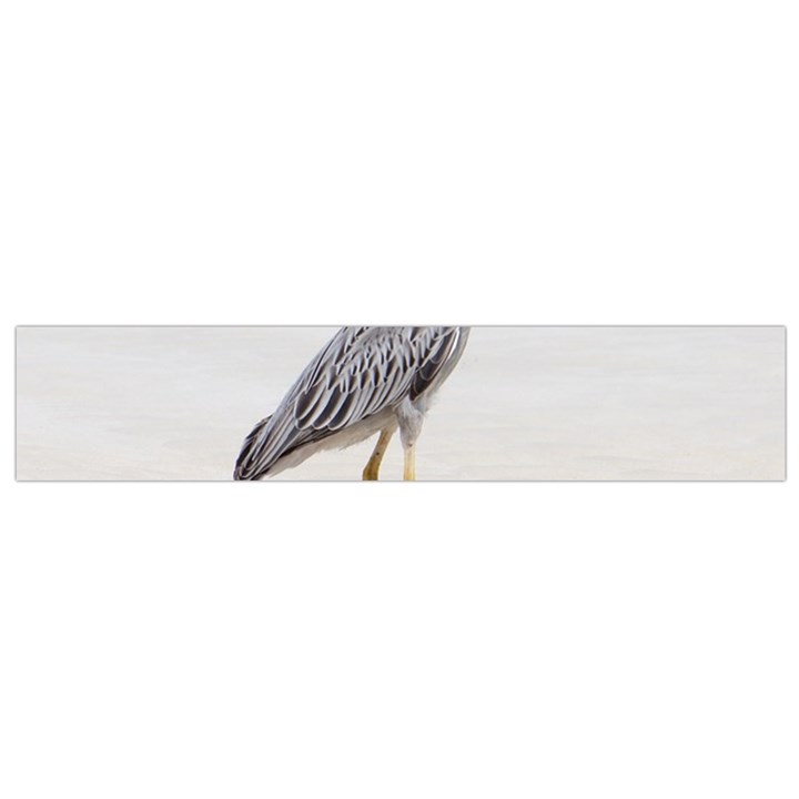 Beach Heron Bird Small Flano Scarf