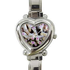 Sea Anemone Heart Italian Charm Watch by TheLazyPineapple