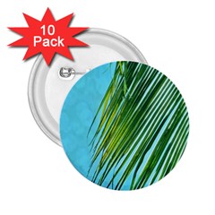 Tropical Palm 2 25  Buttons (10 Pack)  by TheLazyPineapple